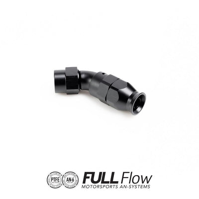 Nuke Performance Full Flow PTFE-letkuliitin 45 astetta AN-6