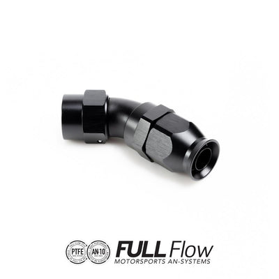 Nuke Performance Full Flow PTFE-letkuliitin 45 astetta AN-10