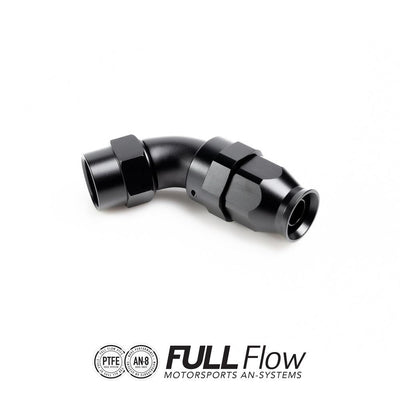 Nuke Performance Full Flow PTFE-letkuliitin 60 astetta AN-8