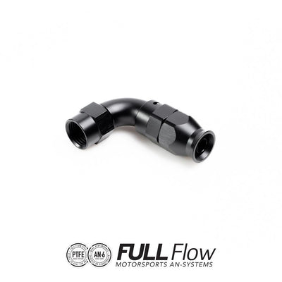 Nuke Performance 'Full Flow PTFE-letkuliitin 90 astetta AN-6