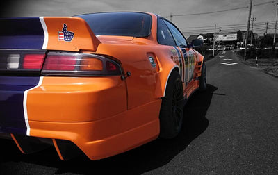 Origin Labo +75mm Takalokasuojat Nissan 200SX S14 / S14A