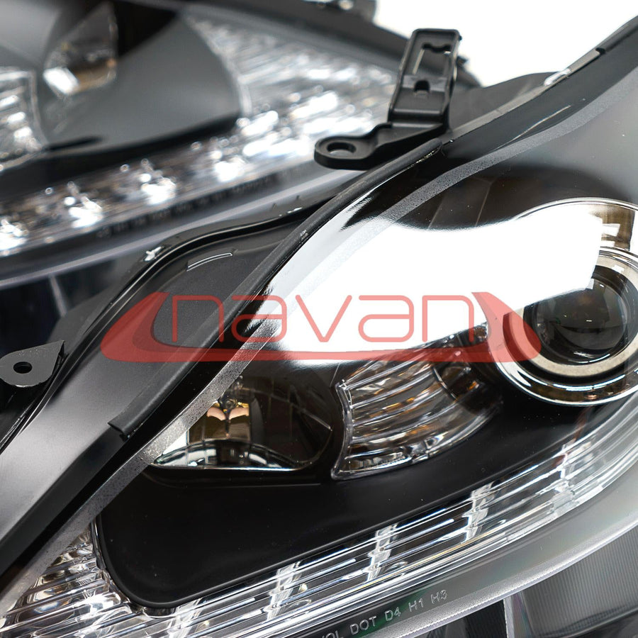 Navan Täys-LED Ajovalot Lexus IS220d &amp; IS250 (05-13) - Sekventiaalinen