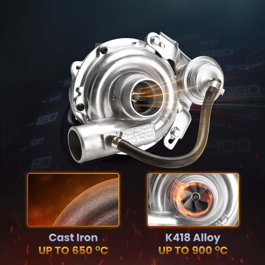 RHF4H Turbo, Isuzu Rodeo 2.8L 4JB1-T 100 hv 8971397243/2/1 Turboahdin