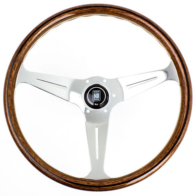 Nardi Classic ND39 Ratti, Puu, Kromi Puolat, 40 mm Syvyys