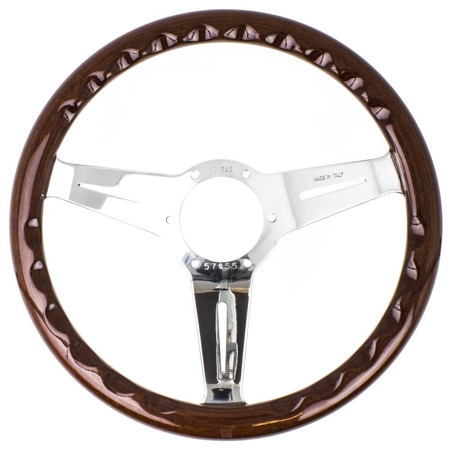Nardi Classic ND33 Ratti, Puu, Kromiset Puolat, 40 mm Syvyys