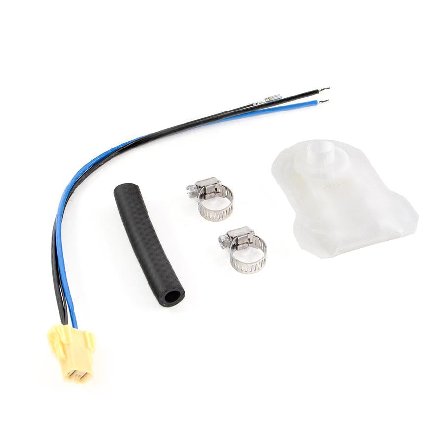 Deatschwerks DW400 polttoainepumpun asennussarja Nissan S13, S14, S15, Mazda MX-5 NA, NB, Subaru Impreza GC, GD...