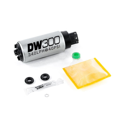Deatschwerks DW300 340 L/h E85-polttoainepumppu Lancer Evo 8 & 9, Mitsubishi Eclipse 4WD (95-98)