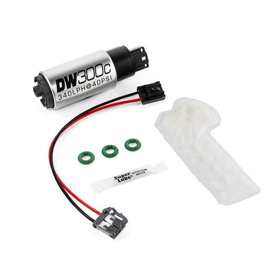 Deatschwerks DW300 340 L/h E85-polttoainepumppu Subaru Forester (97-07), Impreza GC, GD (93-07), Legacy GT (90-99, 05-07)