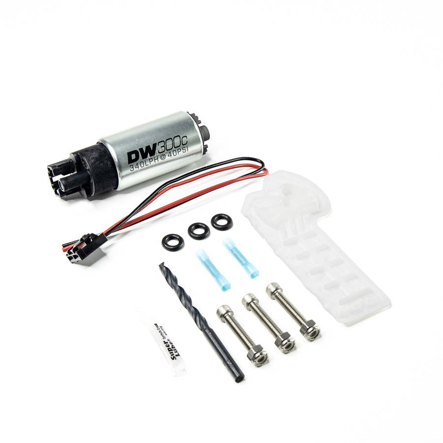 Deatschwerks DW300C 340 L/h E85-polttoainepumppu VW Golf 7 1.8, 2.0 GTI, 2.0 R