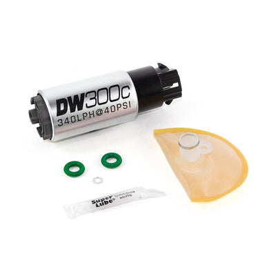 Deatschwerks DW300C 340 L/h E85-polttoainepumppu Subaru WRX(15-18), BRZ (12-15), Toyota GT86 (12-15)