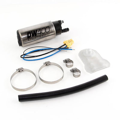 Deatschwerks DW400 415 L/h E85-polttoainepumppu Nissan 300ZX Z32 & Skyline R33