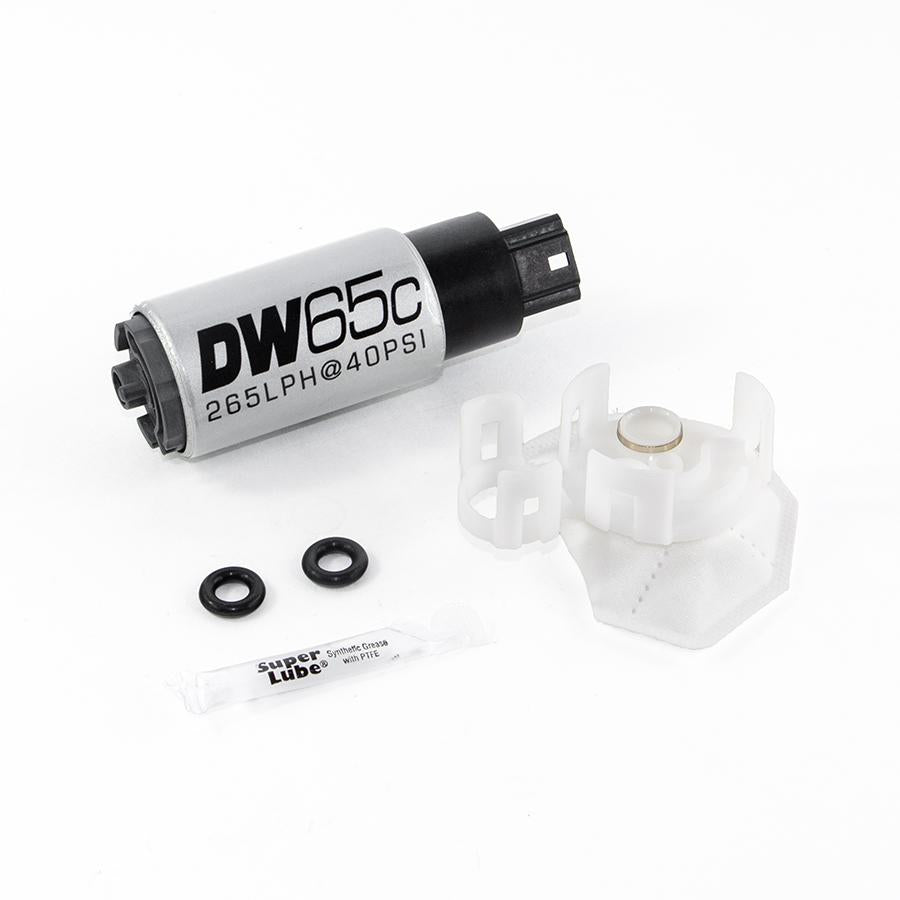 Deatschwerks DW300C 340 L/h E85-polttoainepumppu Mitsubishi Lancer Evo 10, Mazda 3 & 6 MPS, Honda Civic FK (12-16)...