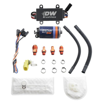 Deatschwerks DW810 810 L/h E85-polttoainepumppu sarja C105-ohjaimella