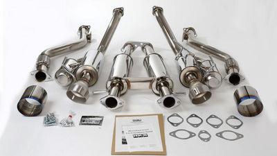 HKS "Full Dual" Ti-Tip Catback Nissan 370Z