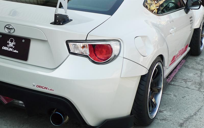 Origin Labo +50mm Takalokasuojat Toyota GT86