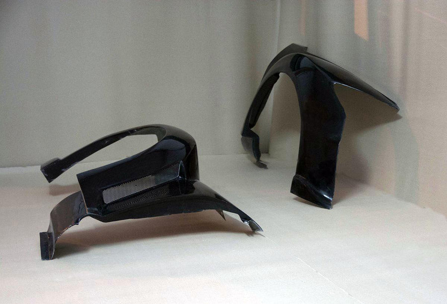 60 mm leveämmät etulokasuojat Mazda RX-8