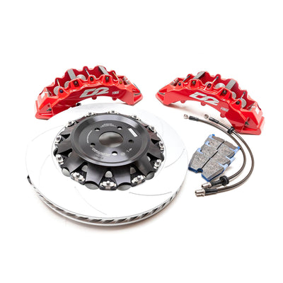 D2 Big Brake Kit - Etu: 12-mäntä, 444 mm Audi RS6 4F (08-10)