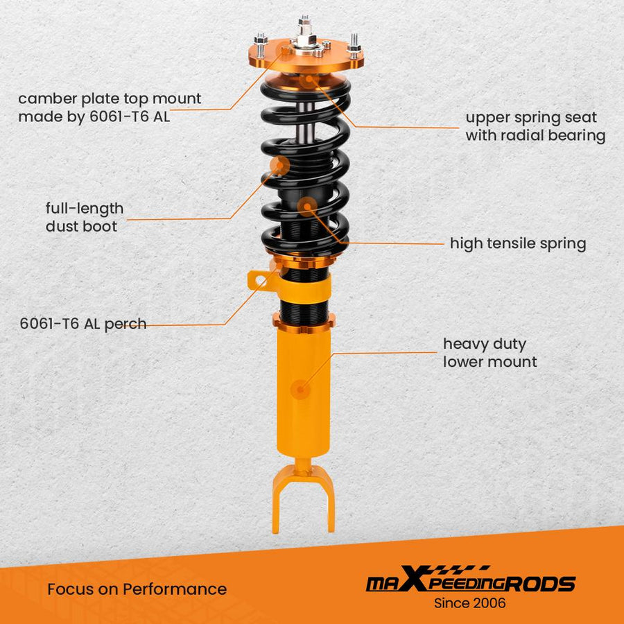 Iskunvaimentimien Coilover-alustasarja, BMW 5, 7 F01 F02 F03 F04 F06 F10 F18 2010-2016