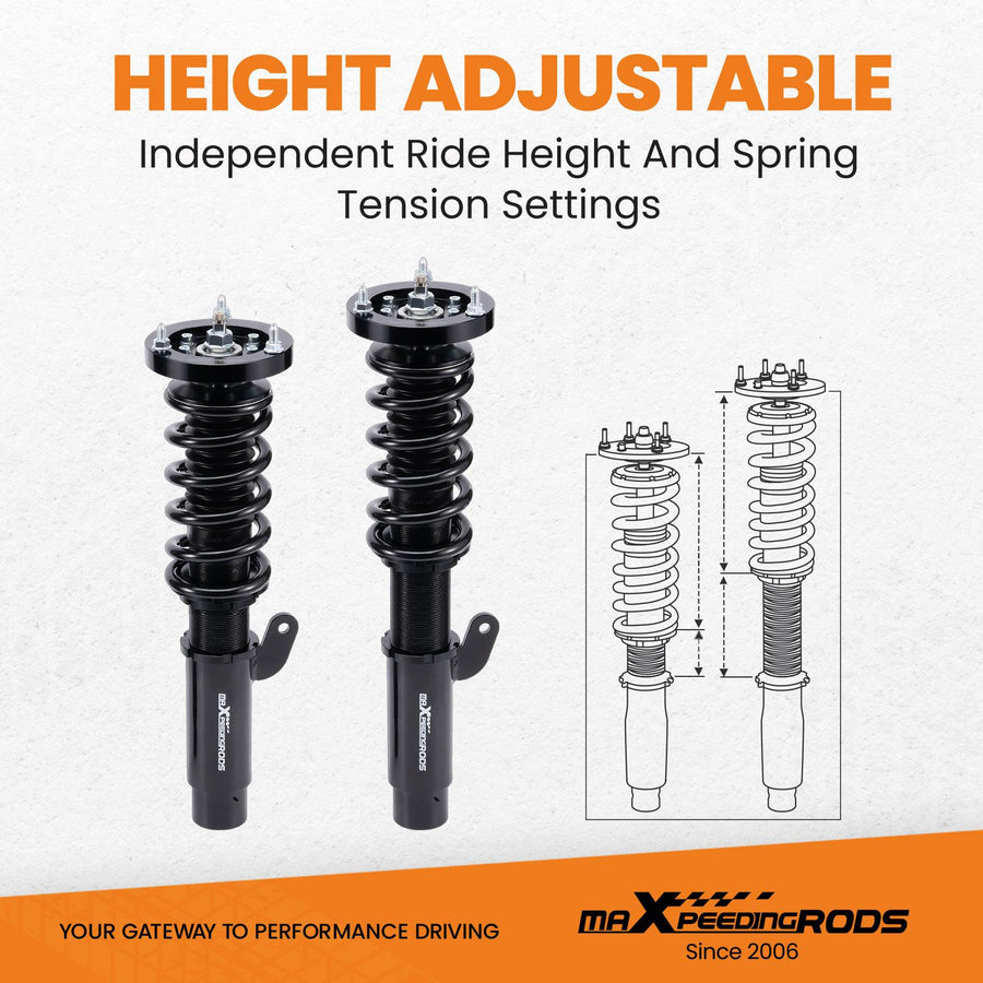 Coilover-alustasarja BMW 3-sarja E46 sedan Coupe 320i 330 325