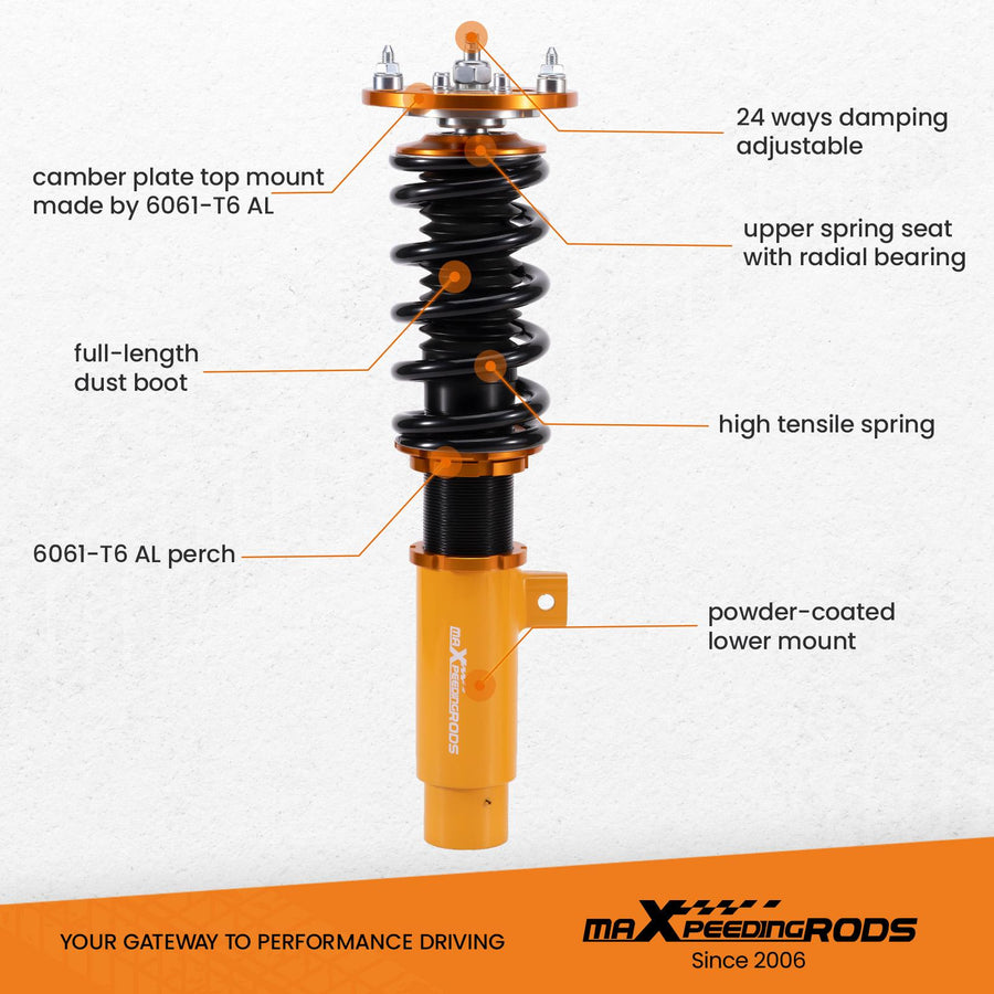 Performance Coiloverit BMW 1-sarja E82 E88 2008-2013