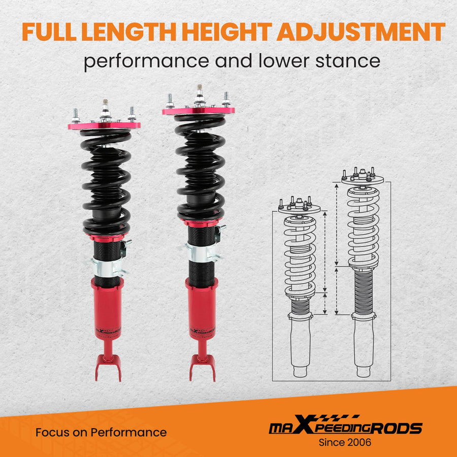 Coilover-alustasarja Nissan 350Z Z33 Coupe 2003-2008 Skyline