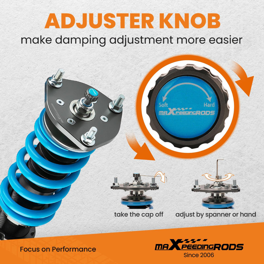 MaXpeedingrods T6 Coilover-alustasarja Acura RSX Coupe 2D Type-S/Base 2002-2006