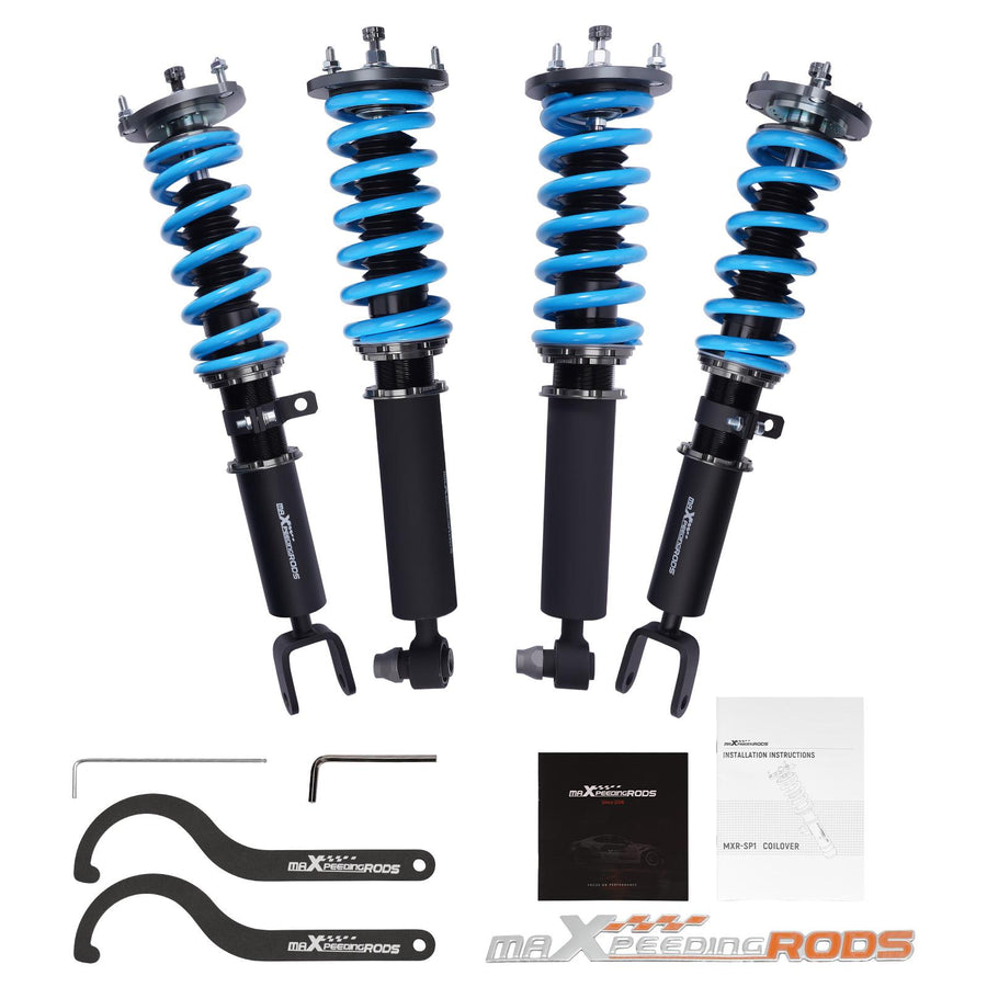 MaXpeedingrods T6 Advanced Series Coilover-alustasarja BMW 5-sarja F10 RWD sedan 2009-2016 528i 520d