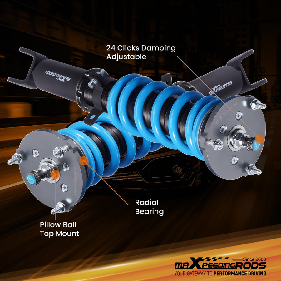 MaXpeedingrods T6 Advanced Series Coilover-alustasarja BMW 5-sarja F10 RWD sedan 2009-2016 528i 520d