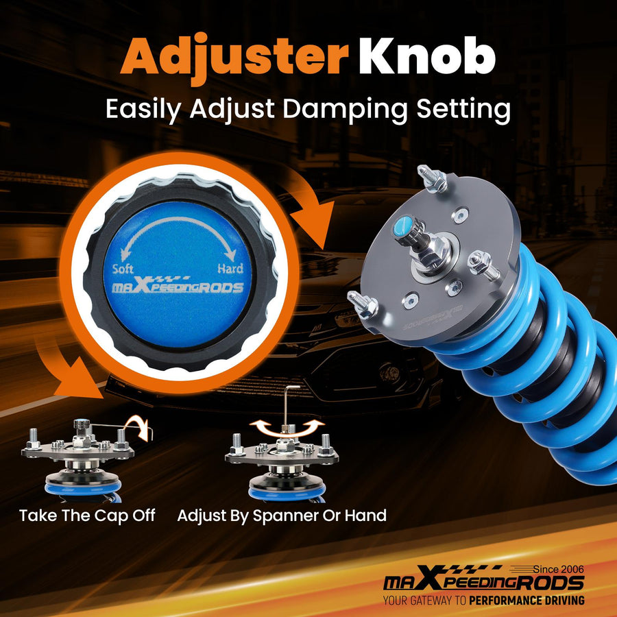 MaXpeedingrods T6 Advanced Series Coilover-alustasarja BMW 5-sarja F10 RWD sedan 2009-2016 528i 520d