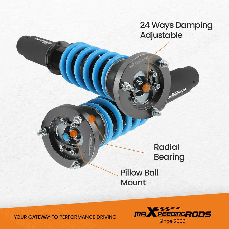 MaXpeedingrods T6 Advanced Series Coilover.alustasarja BMW 3-sarja E46 M3 2000-2006