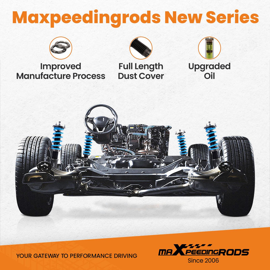MaXpeedingrods T6 Advanced Series Coilover-alustasarja BMW 5-sarja E60 520i 528i 550i 2004-2010