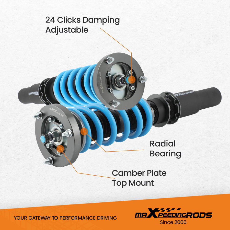 MaXpeedingrods T6 Advanced Series Coilover-alustasarja BMW 3 E90 E91 316i 316d 320d 325d 330