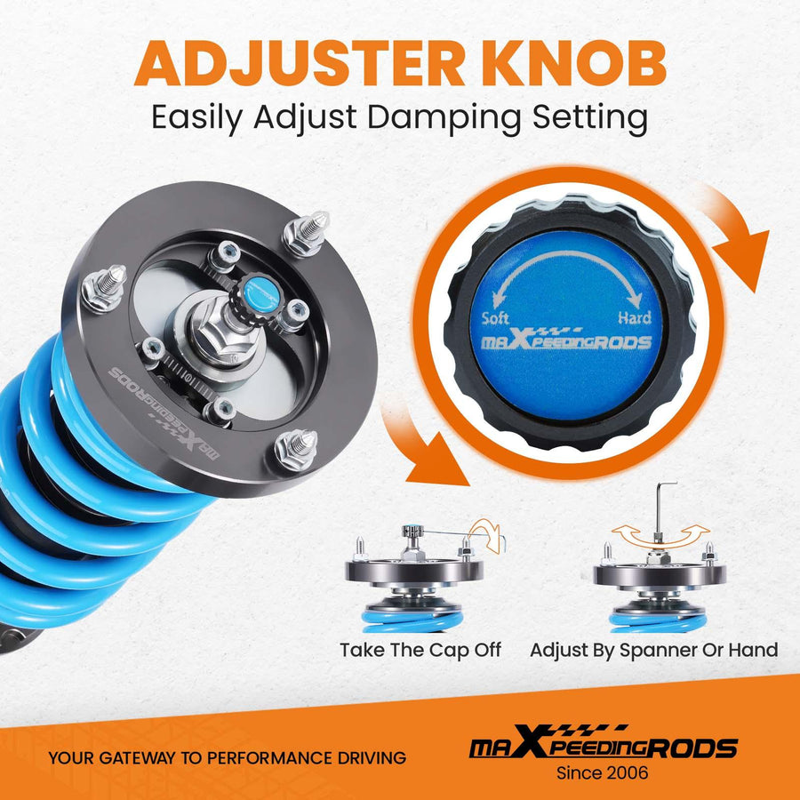 MaXpeedingrods T6 Advanced Series Coilover-alustasarja BMW 3-sarja E90 E91 E92 E93 2005-2012