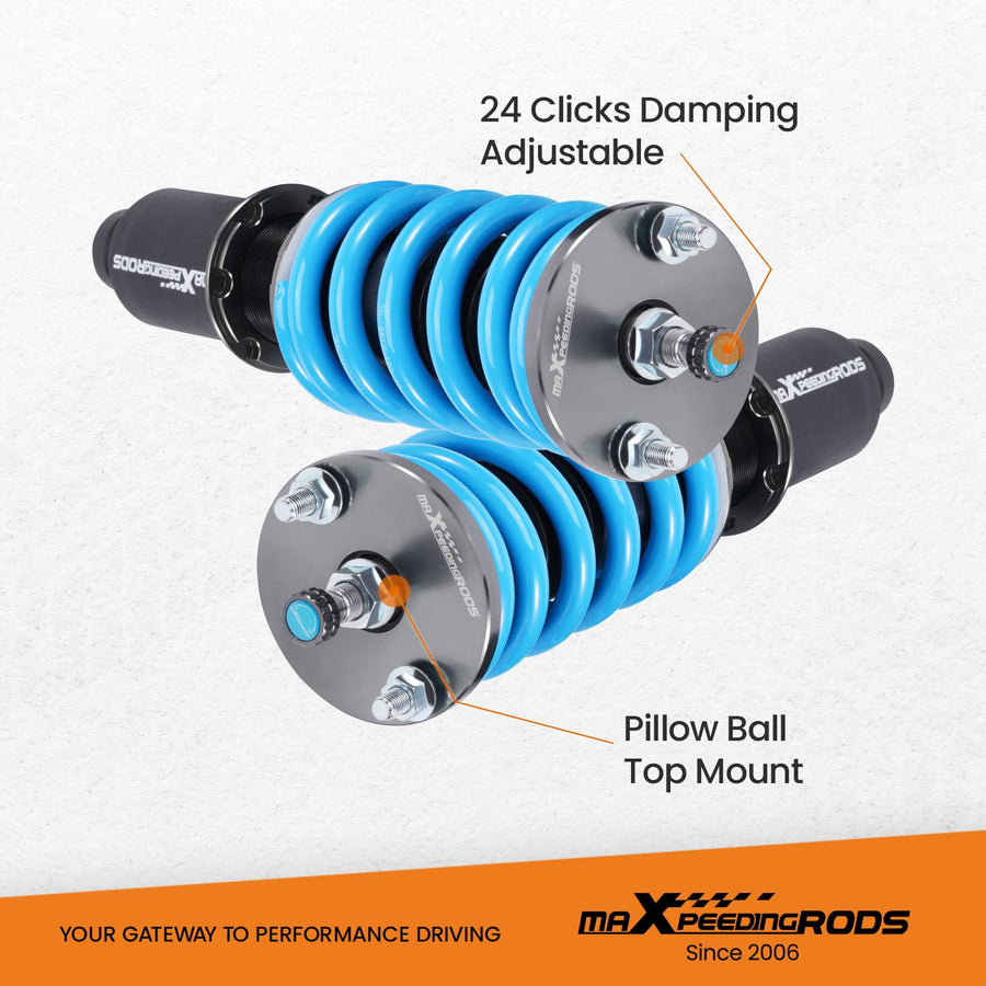 MaXpeedingrods T6 Advanced Series Säädettävä Coilover-alustasarja, Honda Civic 1992-1995, EJ EG EH