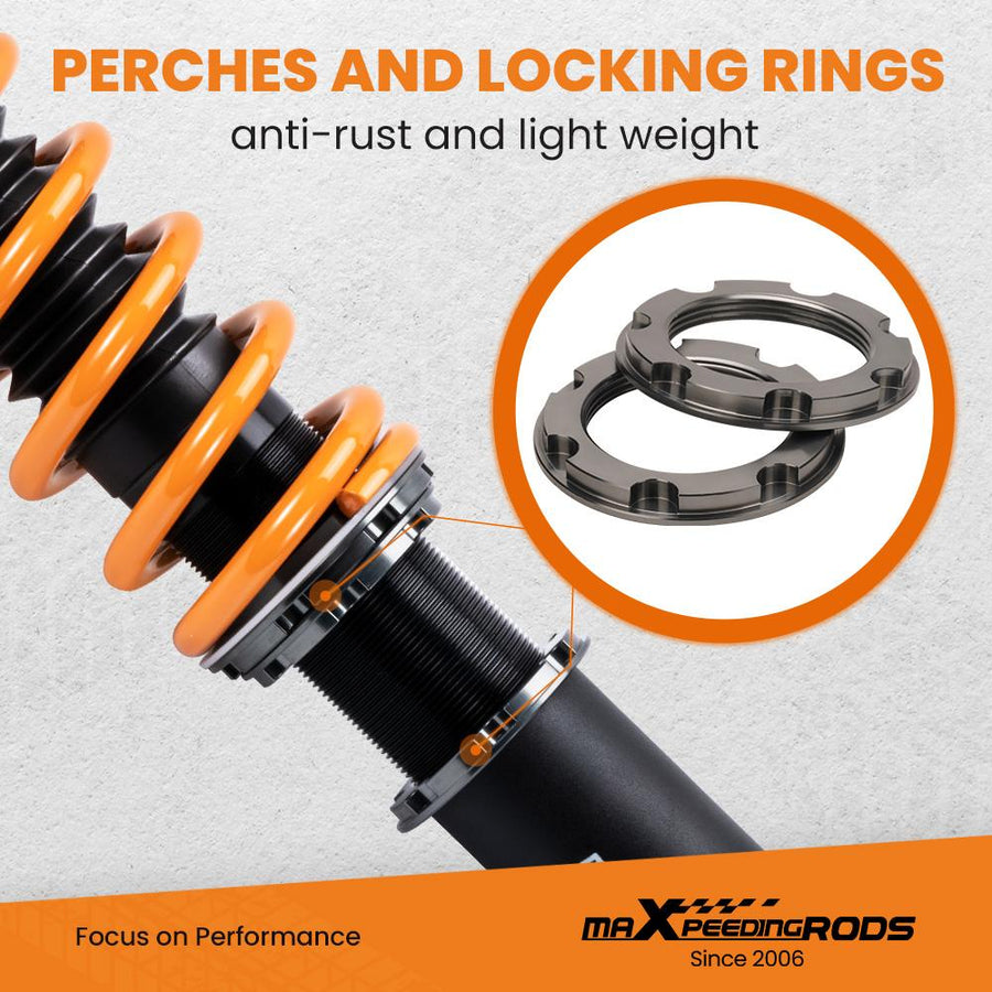 MaXpeedingrods T6 Advanced Series Coilover-alustasarja Jaguar XF X250 2007-15 Etuhaarukka sedan Jouset
