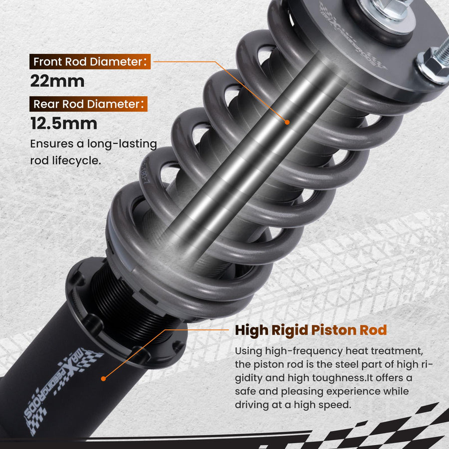MaXpeedingrods T7 Advanced Series Coilover-alustasarja Mazda MX-5 NB 1998-2005 Miata