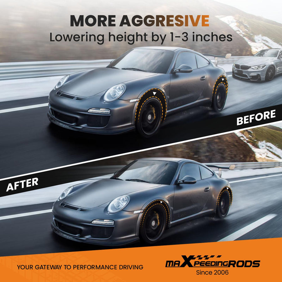 MaXpeedingrods T7 Advanced Series Coilover-alustasarja Mazda MX-5 NB 1998-2005 Miata