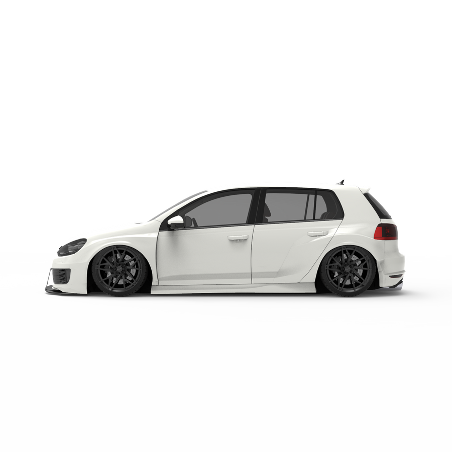 Jumdoo Leveä Bodykit Volkswagen Golf 6 GTI (5-ovinen)