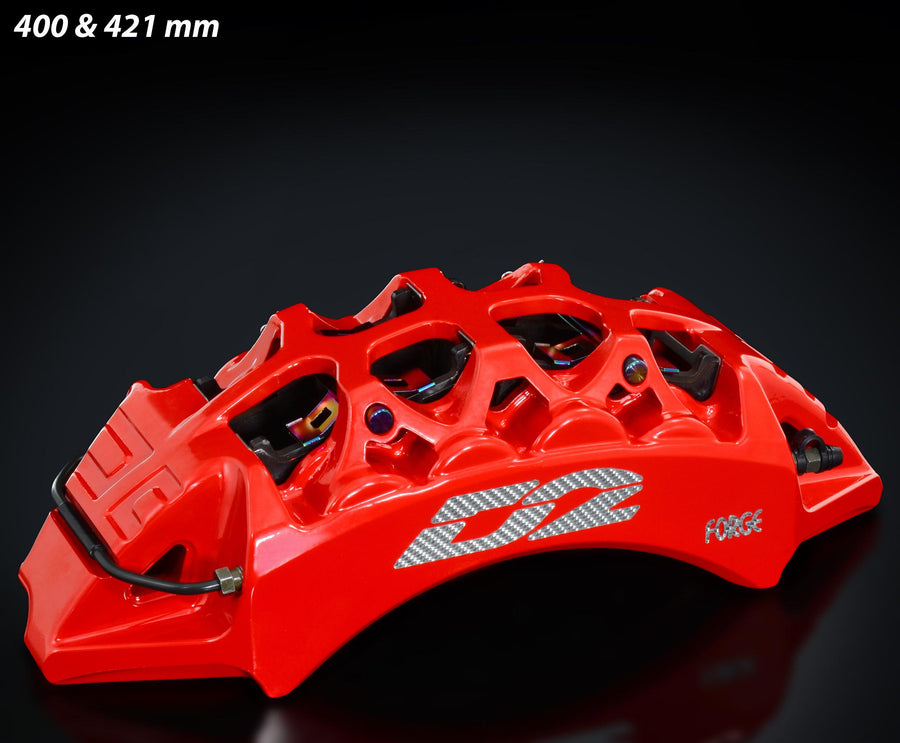 D2 Racing Big Brake -jarrusarjat - Taka: 4-8 mäntää, 330-421 mm