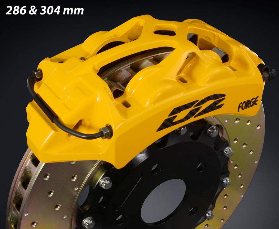 D2 Racing Big Brake -jarrusarjat - Taka: 4-8 mäntää, 330-421 mm