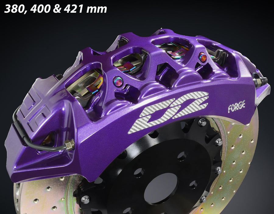 D2 Racing Big Brake -jarrusarjat - Etu: 4-8 mäntää, 286-444 mm
