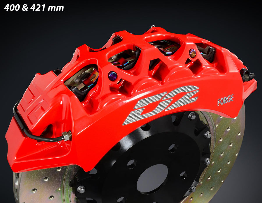 D2 Racing Big Brake -jarrusarjat - Taka: 4-8 mäntää, 330-421 mm