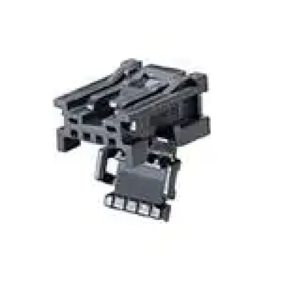 Liitinrunko, 4-pin, mm. EcuMaster EDL-1