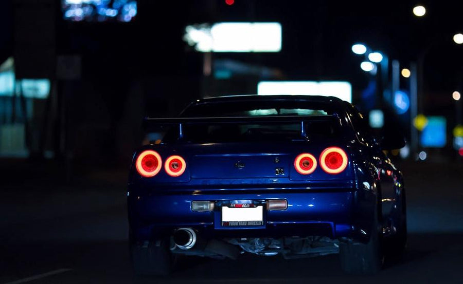 Navan Täys-LED Takavalot Nissan Skyline R34
