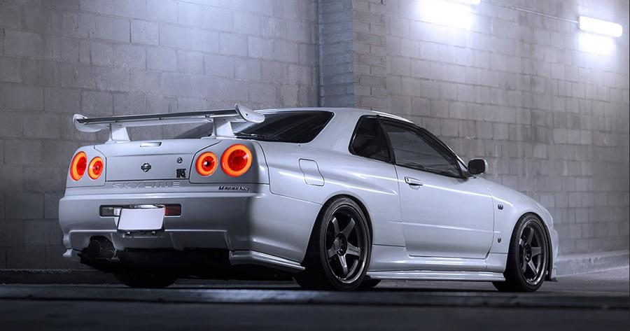 Navan Täys-LED Takavalot Nissan Skyline R34