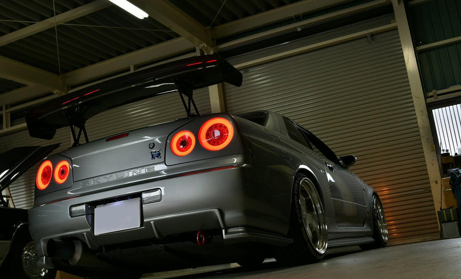 Navan Täys-LED Takavalot Nissan Skyline R34