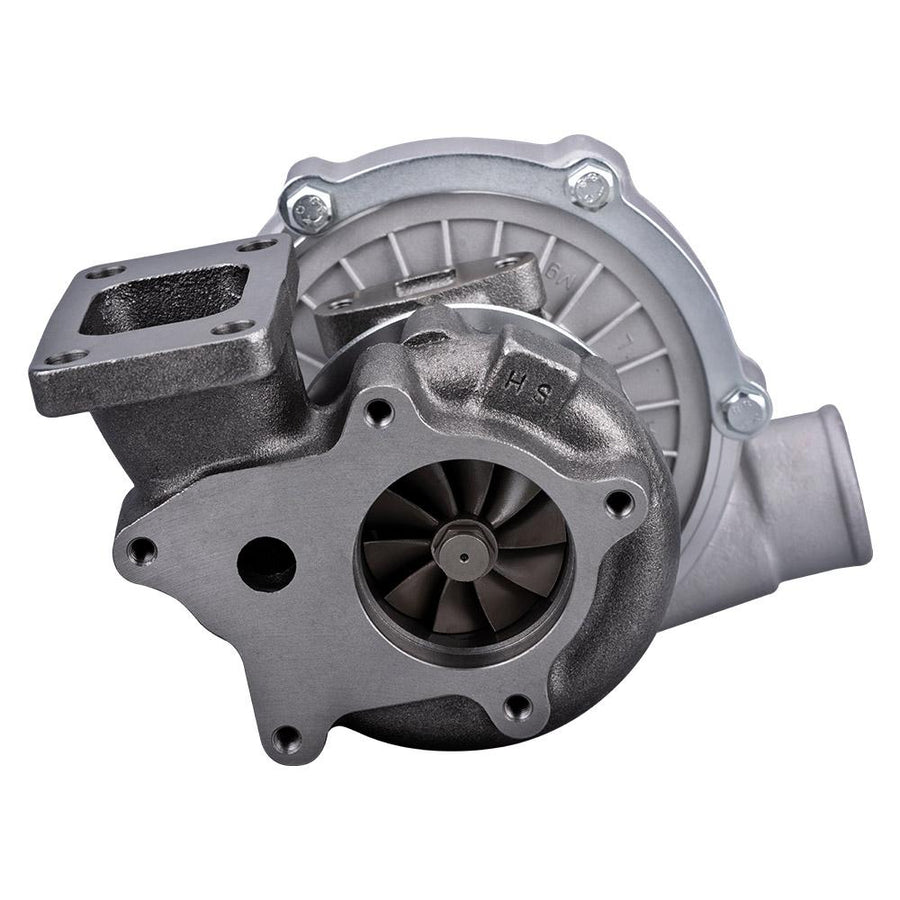 Hybrid T3/T4 T3T4 T04E .63 A/R turbiini 5-pulttinen laippa Turboahdin alasvirtausputkella