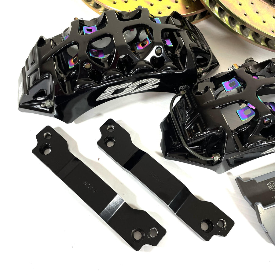 D2 Big Brake Kit - Etu: 8-mäntä, 400 mm Audi RS8 (07-15)