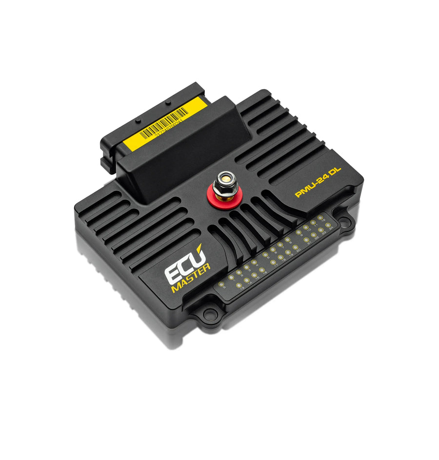 EcuMaster  PMU-24DL Virranhallintalaite Tiedonkeruulla
