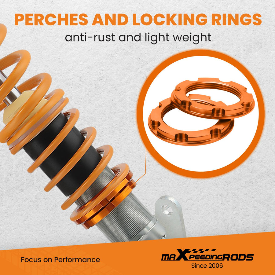 Coilover-alustasarja VW Golf Mk4 IV, Audi A3 8L TT 8N 1996-2006